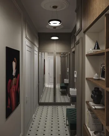 Интерьер коридора  смотреть на Basicdecor