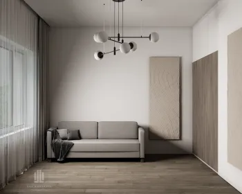 Интерьер кабинета в современном стиле и минимализме смотреть на Basicdecor