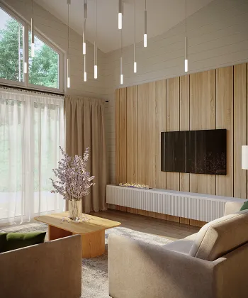 Интерьер гостиной  смотреть на Basicdecor