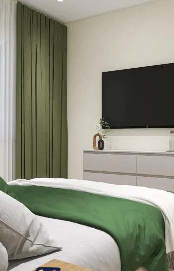 Интерьер спальни  смотреть на Basicdecor