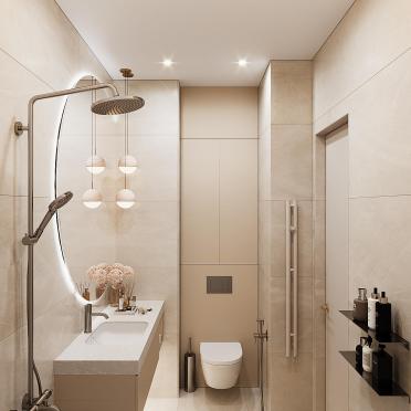 Интерьер ванной  смотреть на Basicdecor
