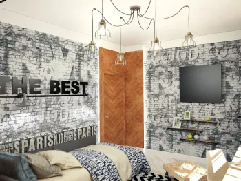 Интерьер спальни  смотреть на Basicdecor
