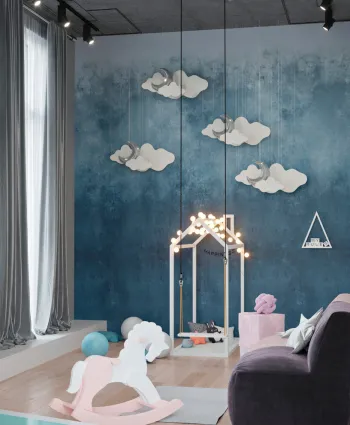Интерьер детской в современном стиле смотреть на Basicdecor