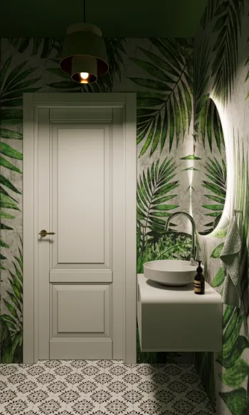 Интерьер ванной  смотреть на Basicdecor