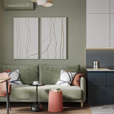 Интерьер гостиной в современном стиле смотреть на Basicdecor