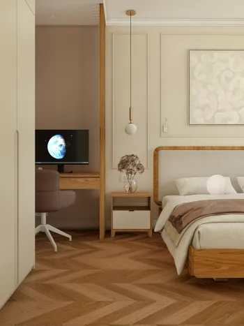 Интерьер спальни  смотреть на Basicdecor