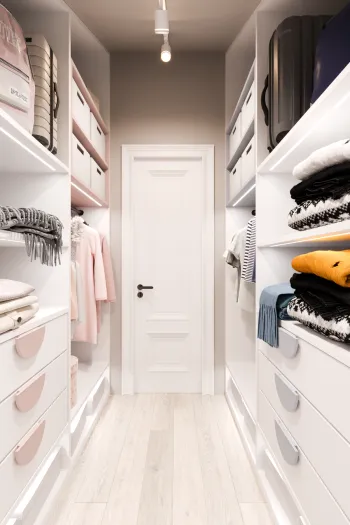 Интерьер гардеробной  смотреть на Basicdecor