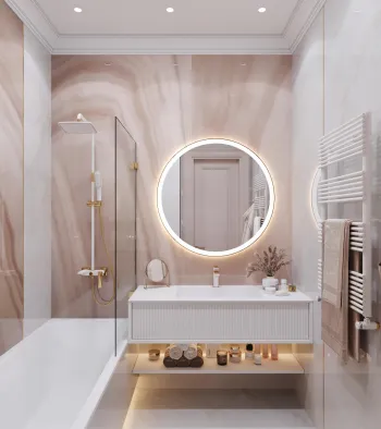 Интерьер ванной  смотреть на Basicdecor