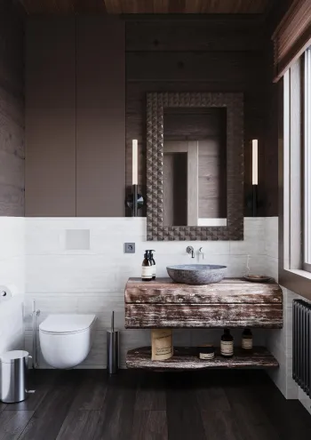 Интерьер ванной  смотреть на Basicdecor
