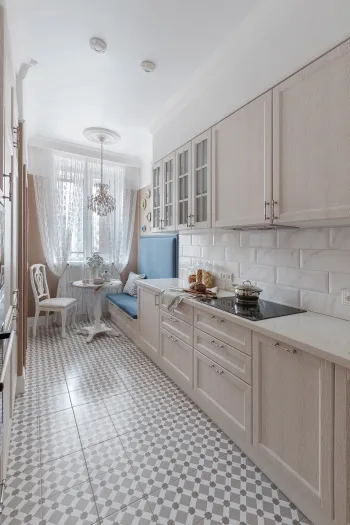 Интерьер кухни в неоклассике смотреть на Basicdecor