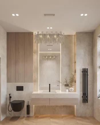 Интерьер ванной  смотреть на Basicdecor