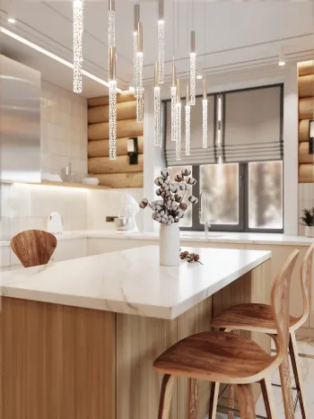 Интерьер кухни в неоклассике смотреть на Basicdecor