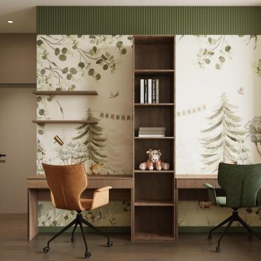 Интерьер детской  смотреть на Basicdecor