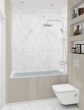 Интерьер ванной  смотреть на Basicdecor