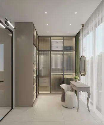 Интерьер гардеробной  смотреть на Basicdecor