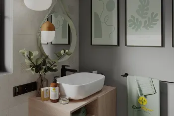 Интерьер ванной  смотреть на Basicdecor