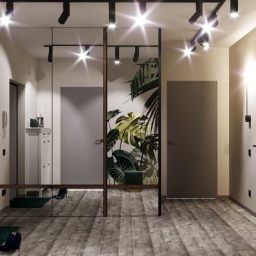 Интерьер прихожей в современном стиле смотреть на Basicdecor