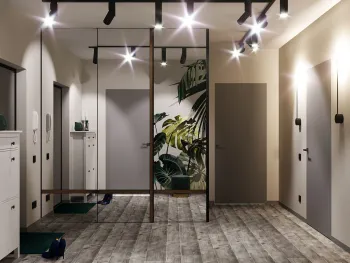 Интерьер прихожей в современном стиле смотреть на Basicdecor