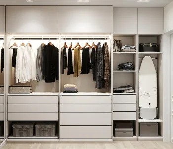 Интерьер гардеробной  смотреть на Basicdecor