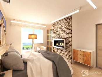 Интерьер спальни  смотреть на Basicdecor