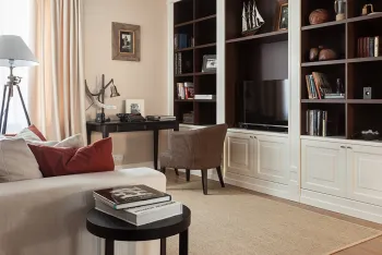 Интерьер гостиной в современном стиле смотреть на Basicdecor
