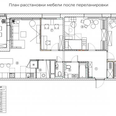 Интерьер с проходной  смотреть на Basicdecor