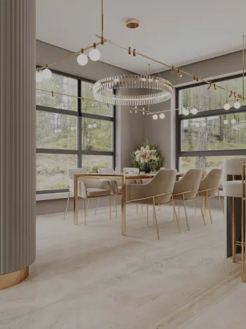 Интерьер столовой  смотреть на Basicdecor