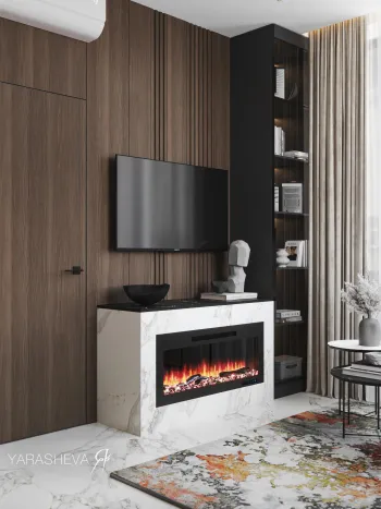 Интерьер гостиной  смотреть на Basicdecor