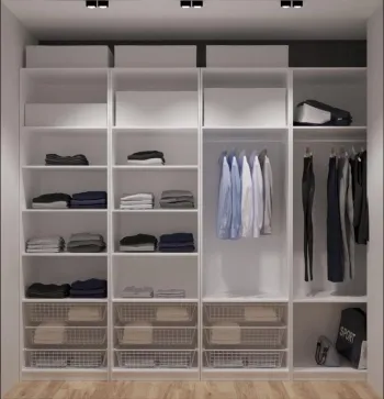 Интерьер гардеробной  смотреть на Basicdecor