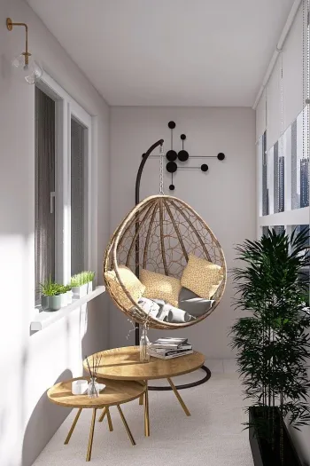 Интерьер балкона  смотреть на Basicdecor