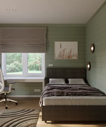 Интерьер детской с жалюзи  смотреть на Basicdecor