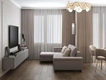 Интерьер гостиной  смотреть на Basicdecor