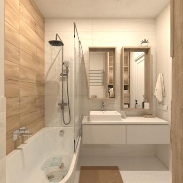 Интерьер ванной  смотреть на Basicdecor