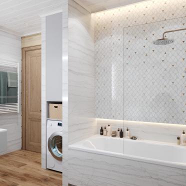 Интерьер ванной  смотреть на Basicdecor