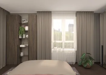 Интерьер спальни  смотреть на Basicdecor