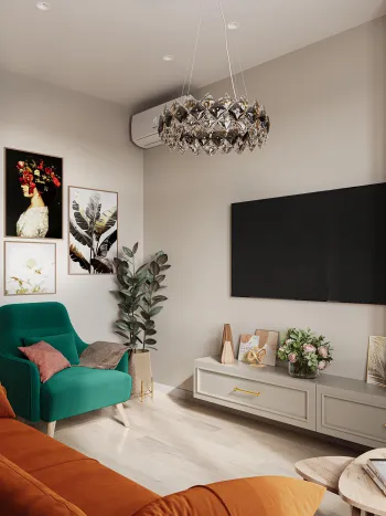 Интерьер гостиной  смотреть на Basicdecor