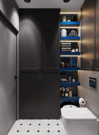 Интерьер ванной  смотреть на Basicdecor
