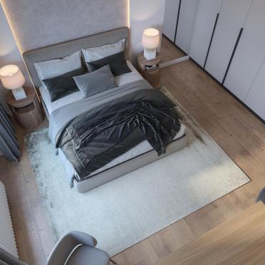 Интерьер спальни  смотреть на Basicdecor
