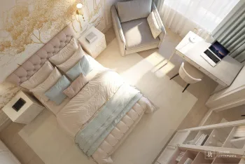 Интерьер спальни в неоклассике смотреть на Basicdecor