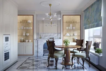 Интерьер столовой  смотреть на Basicdecor
