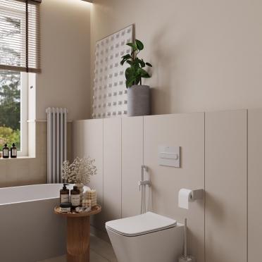 Интерьер ванной  смотреть на Basicdecor