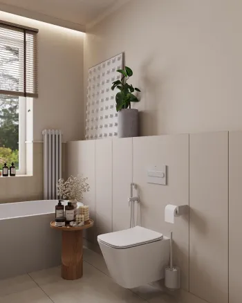 Интерьер ванной  смотреть на Basicdecor