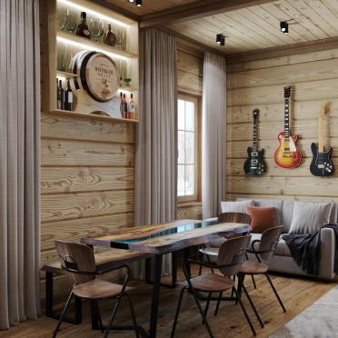 Интерьер столовой  смотреть на Basicdecor