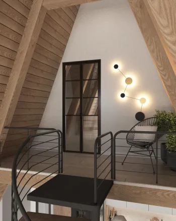 Интерьер гостиной c подсветкой  смотреть на Basicdecor