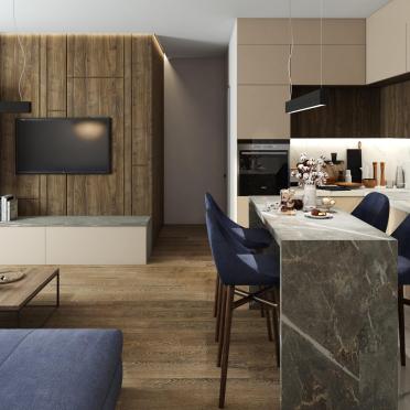 Интерьер кухни  смотреть на Basicdecor