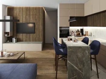 Интерьер кухни  смотреть на Basicdecor