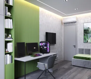 Интерьер детской c подсветкой  смотреть на Basicdecor