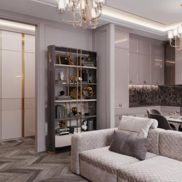 Интерьер гостиной  смотреть на Basicdecor