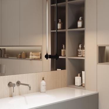 Интерьер ванной  смотреть на Basicdecor
