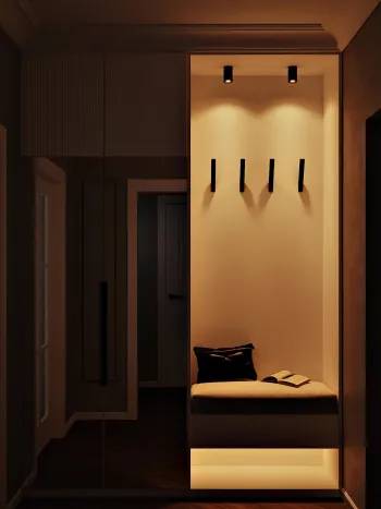 Интерьер прихожей  смотреть на Basicdecor
